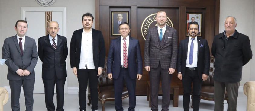 Kayseri Yozgatlılar Federasyonu Başkanlığına seçilen Deniz Çağan, Erciyes Üniversitesi Rektörü