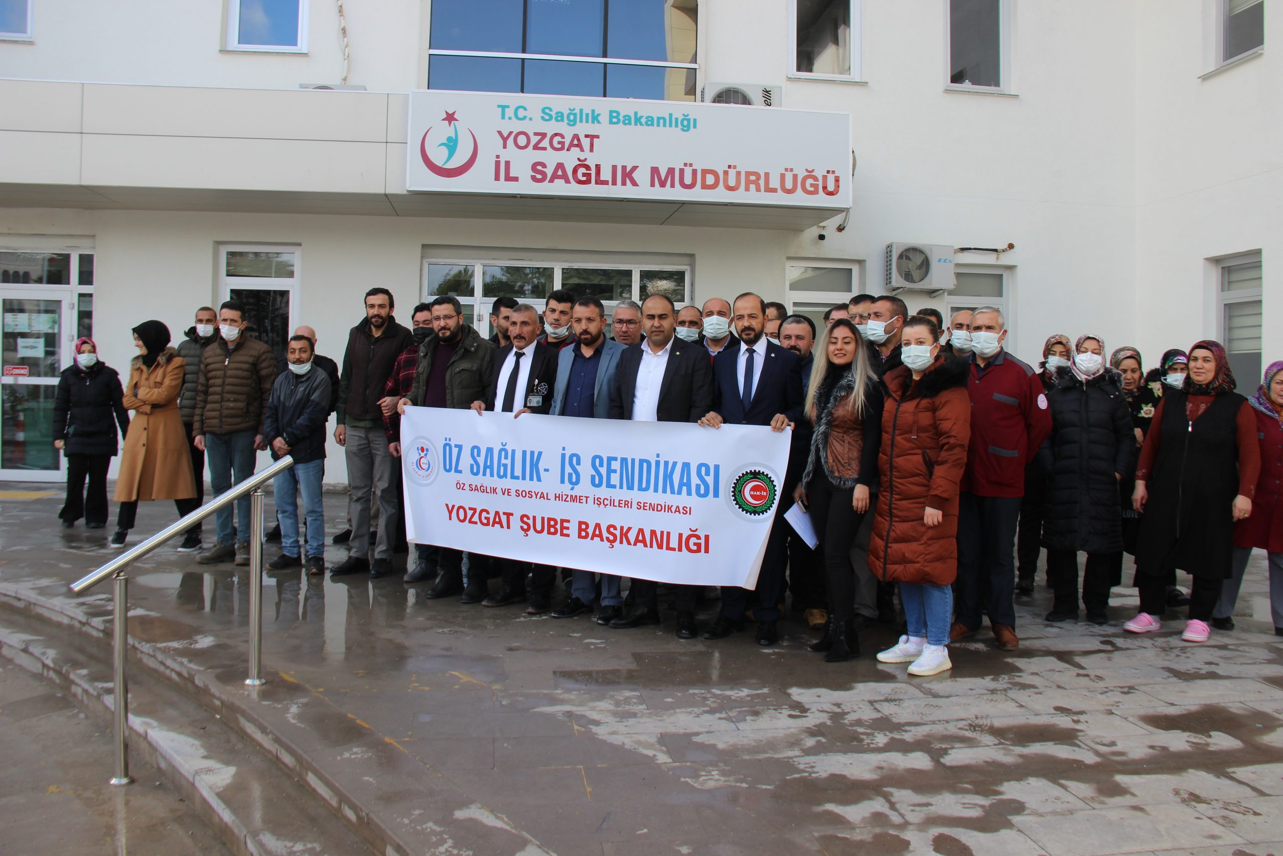 Öz Sağlık İş Sendikası Yozgat Şube İl Başkanı Mehmet Akyol