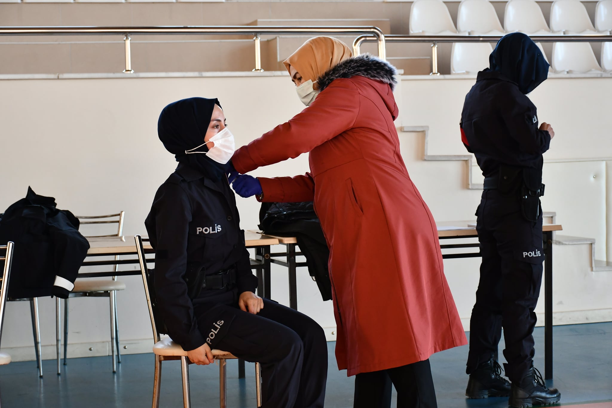 Yozgat Polis Meslek Eğitim Merkezi’nde (POMEM) eğitim gören 185 polis