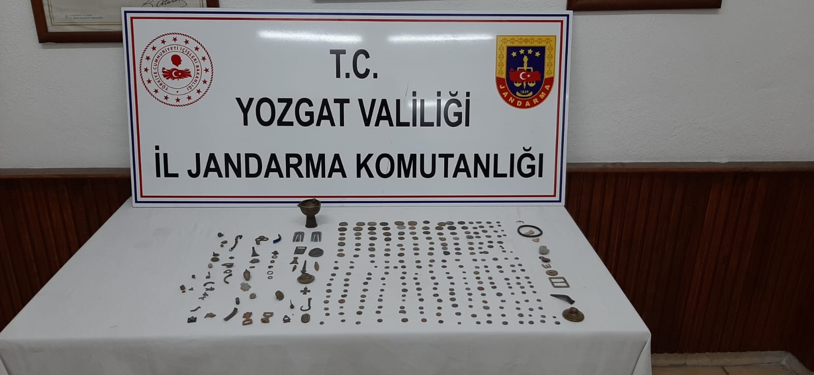 Yozgat İl Jandarma Komutanlığı ekipleri tarafından Aydıncık ilçesinde Ş.T., isimli