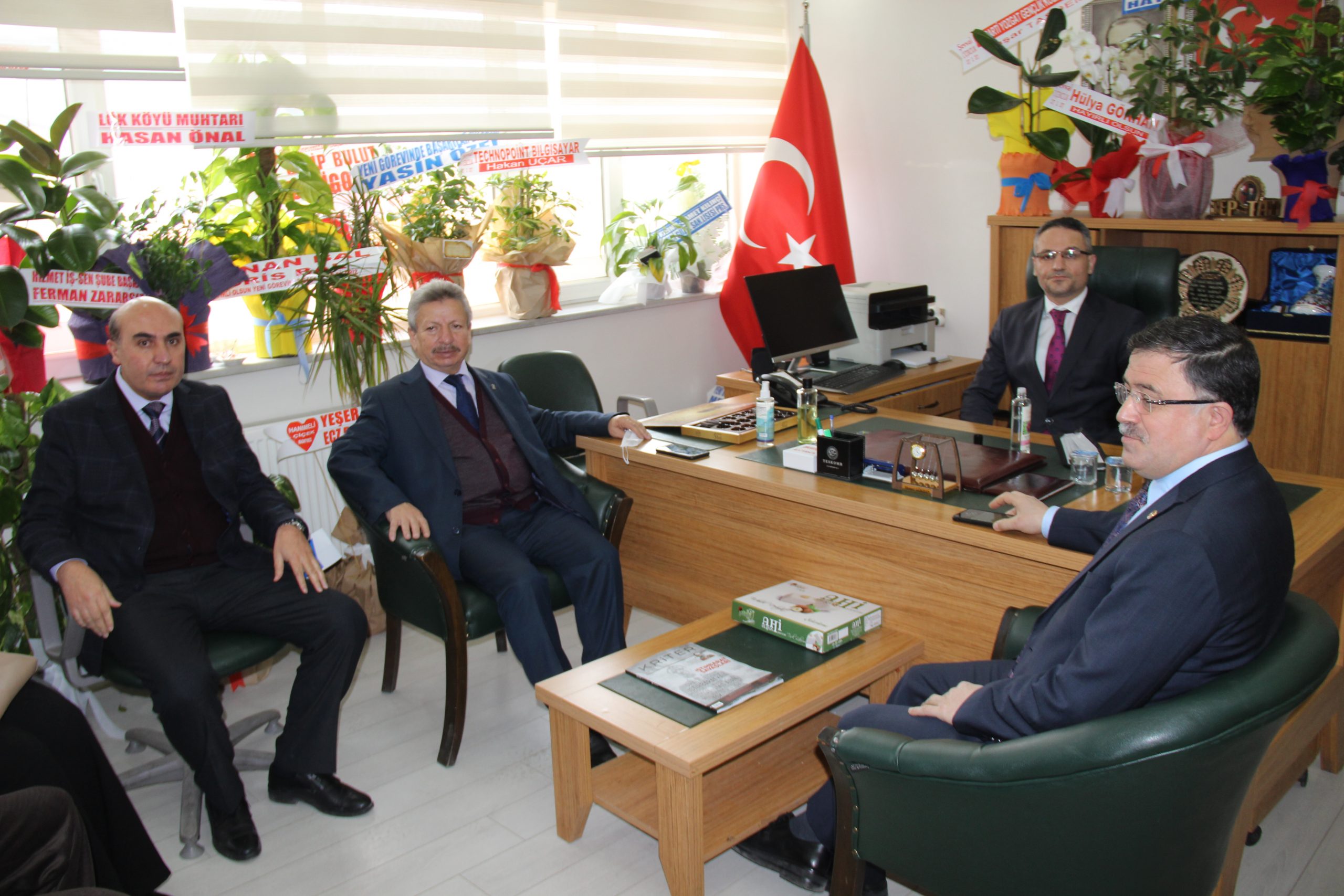 Ak Parti Yozgat Milletvekili Yusuf Başer, Merkez İlçe Başkanlığına seçilen