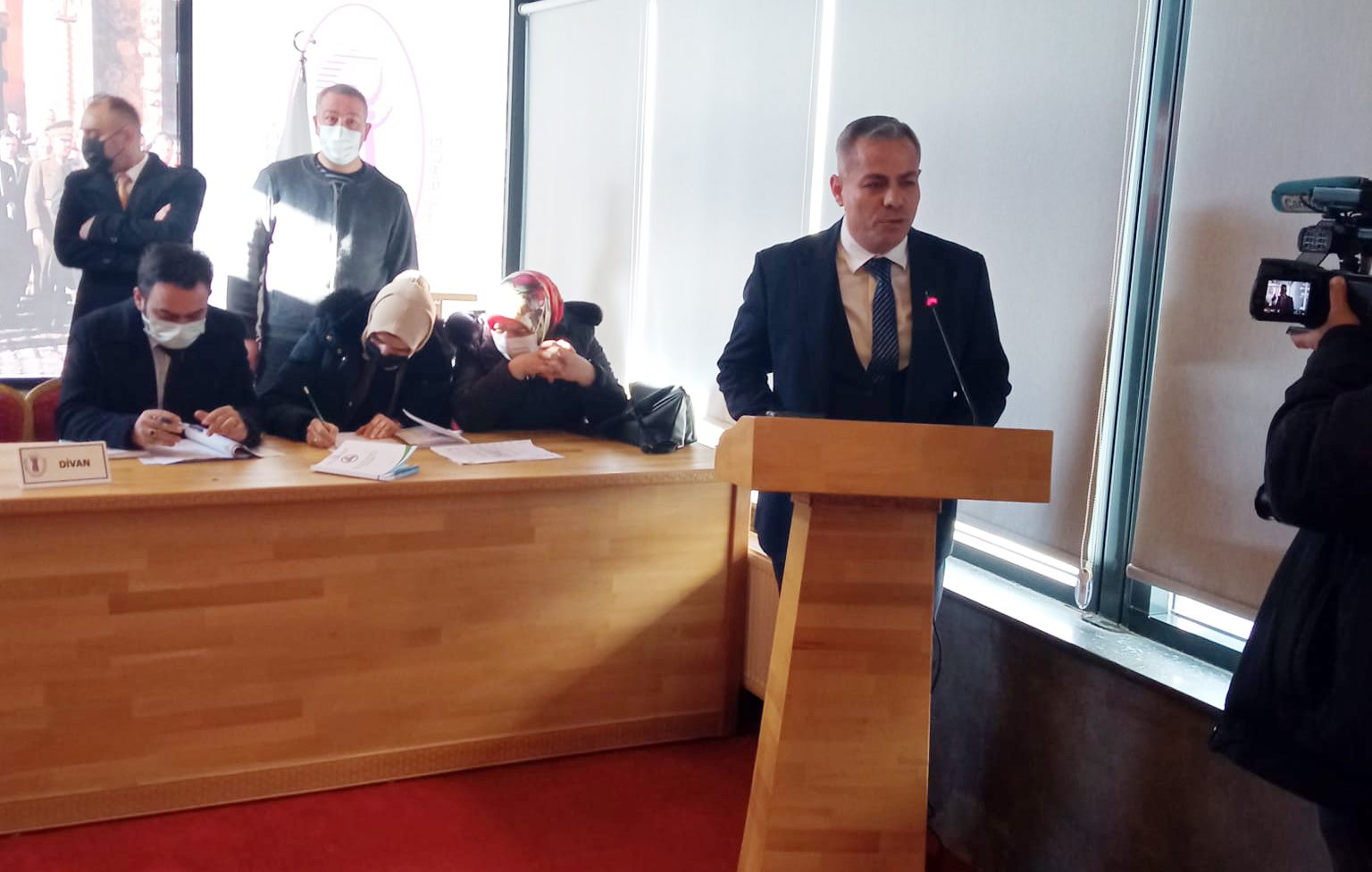 Yozgat Kahveciler ve Lokantacılar Odası Olağan Genel Kurul Toplantısında mevcut