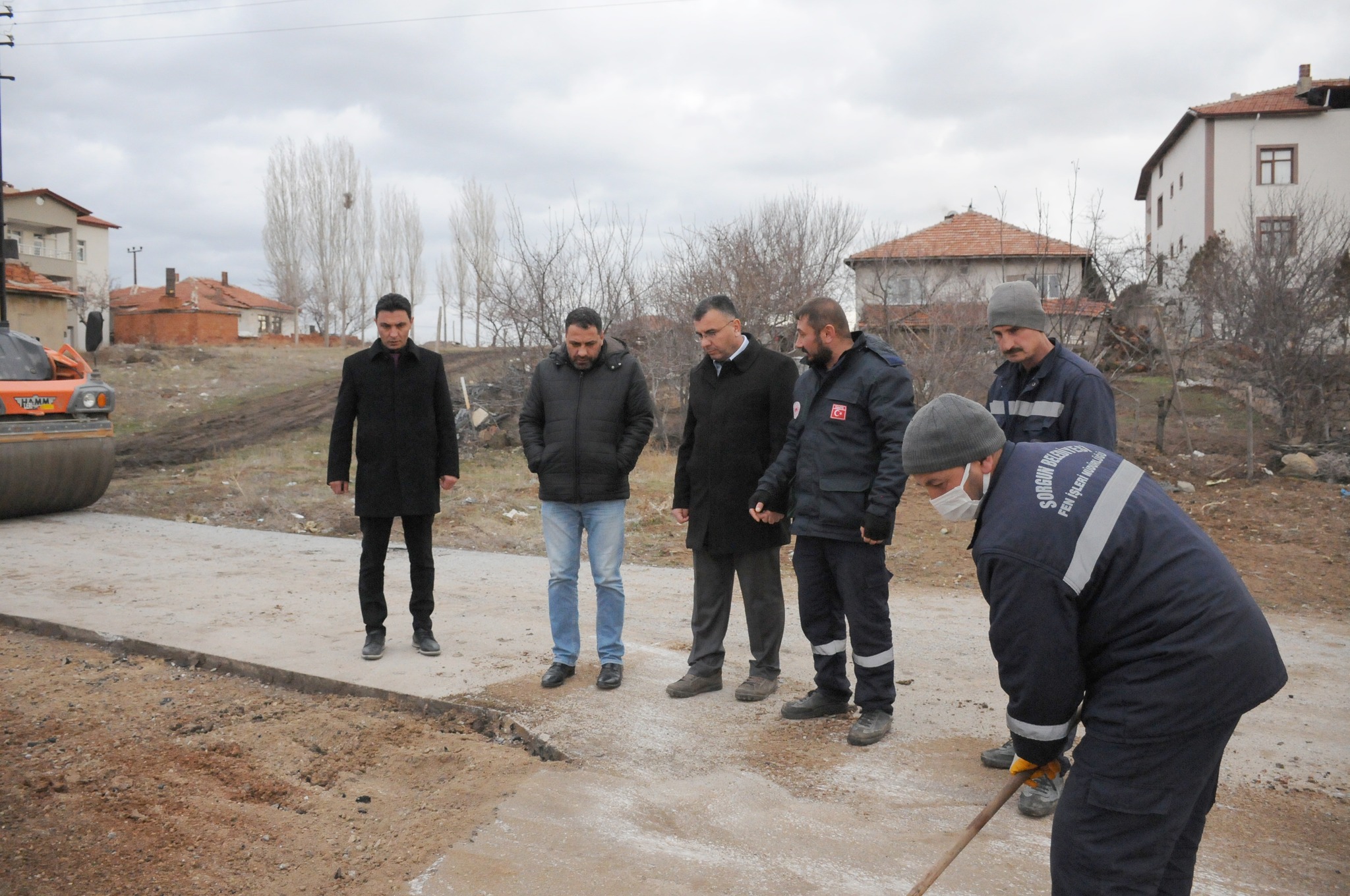 Sorgun Belediyesi, Hava şartlarının elverişli olması sebebi ile belediye ekipleri