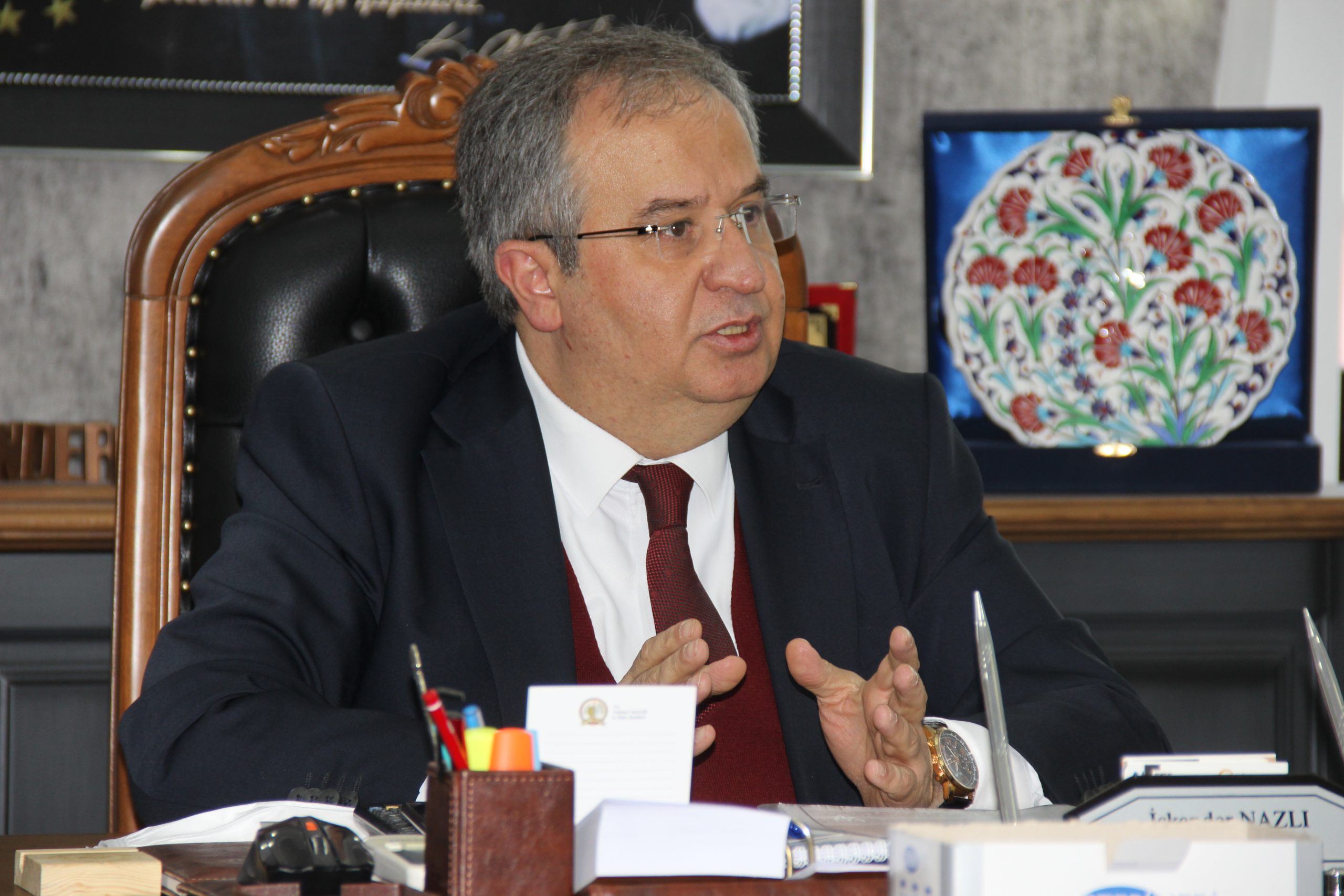 İl Genel Meclis Başkanı İskender Nazlı, ilde etkili olan kar