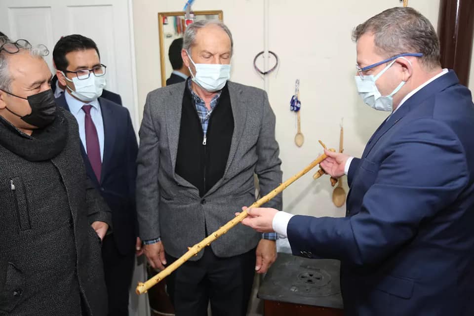 Yozgat Valisi Ziya Polat, Aydıncık İlçesine bağlı Kösrelik köyünde yaşayan