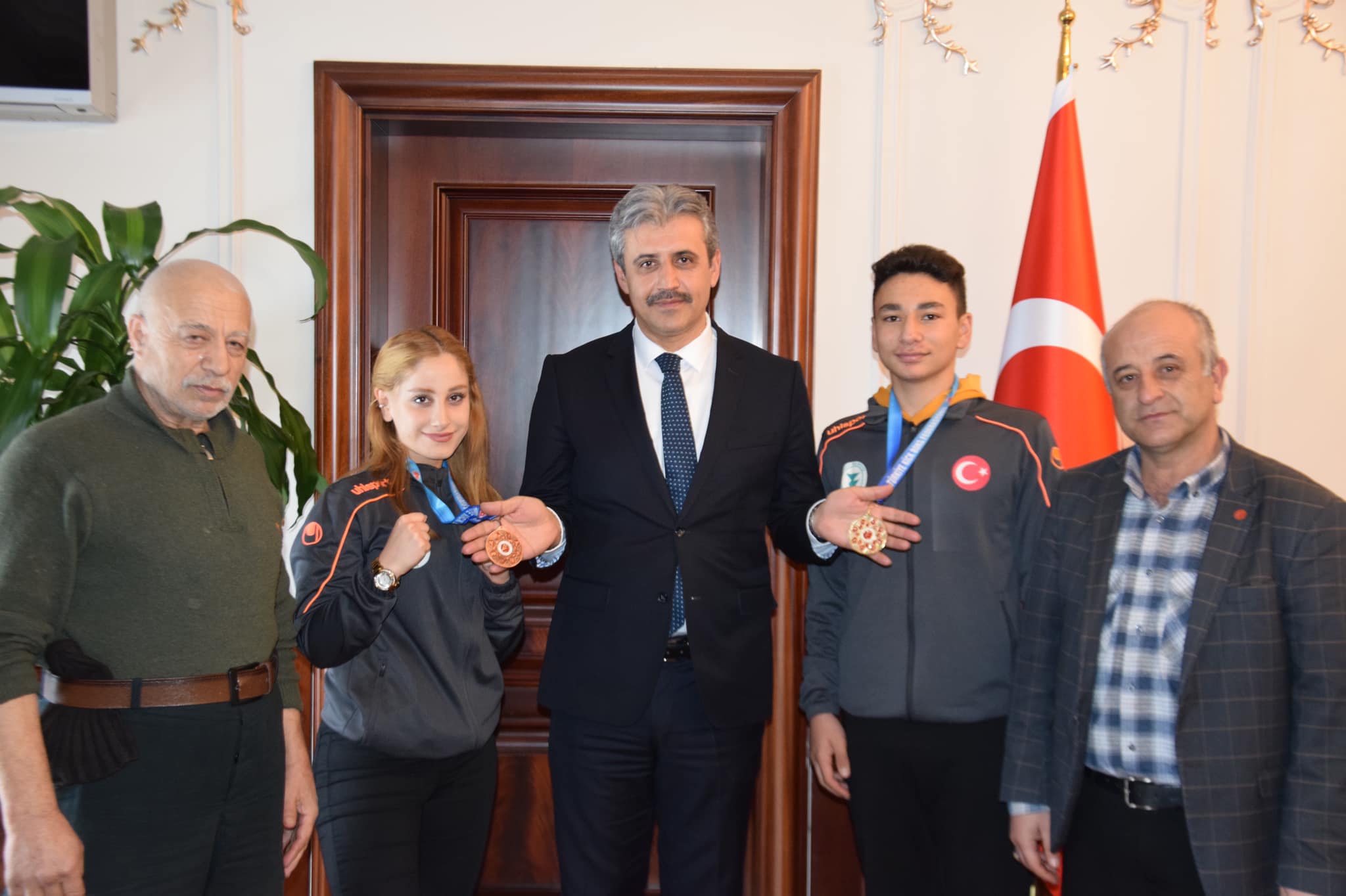 Ordu’da düzenlenen Türkiye Kick Boks Şampiyonasında Yozgat Belediyesi Bozokspor Kulübü