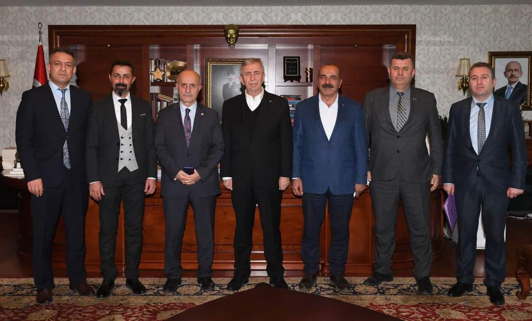 CHP Yozgat Milletvekili Ali Keven, beraberinde Çayıralan Belediye Başkanı Ömer