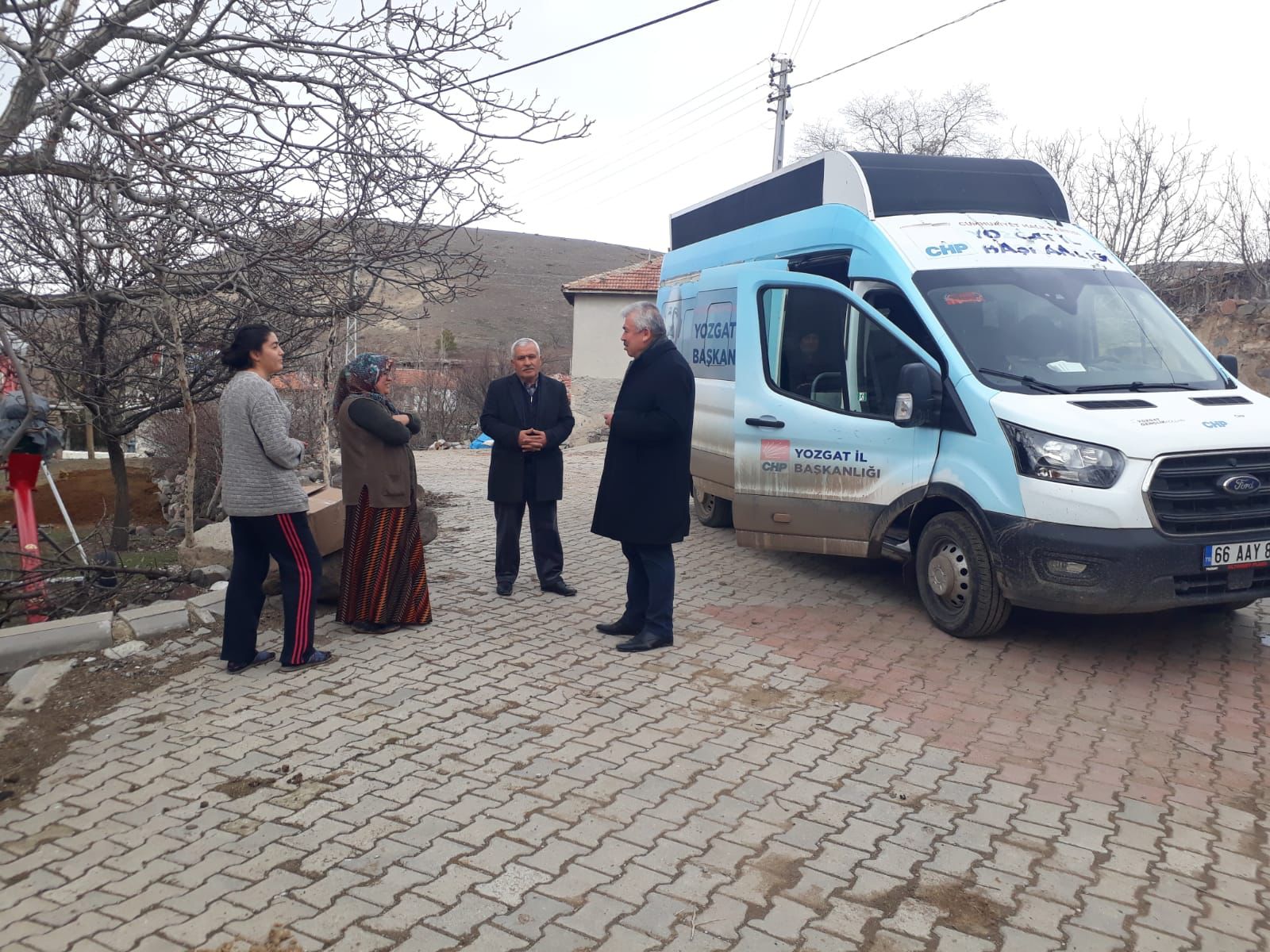 CHP Yozgat İl Başkanı Abdullah Yaşar, Yozgat’a bağlı köyleri ziyaret