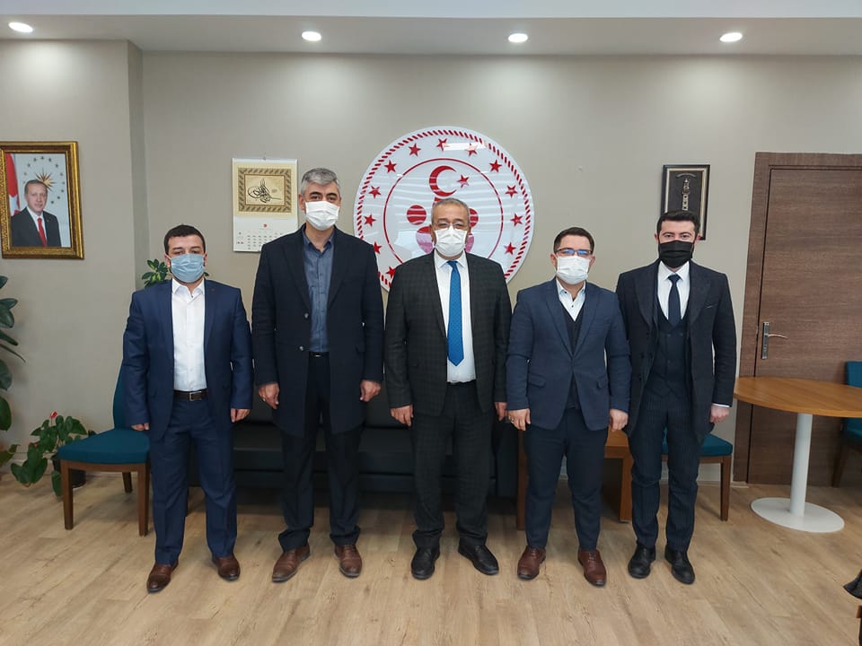 Ak Parti Yerköy İlçe Başkanı Hacı Dereli, İlçe Başkan Yardımcıları