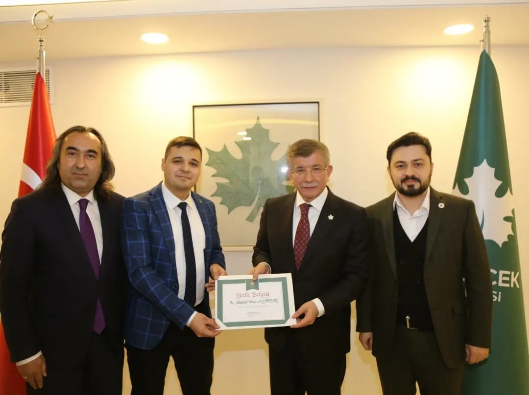 Gelecek Partisi Gençlik Kolları Yozgat İl Başkanlığına Abdullah Onur Altınbek