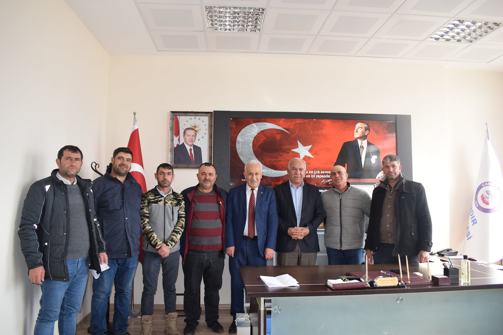 Hizmet İş Sendikası Yozgat Şube Başkanlığı ve Çandır Belediyesinde çalışan