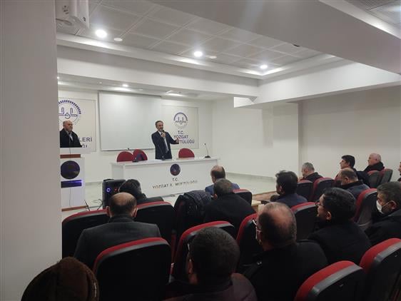 Yozgat İl Müftülüğü tarafından Kur'an Kursu öğreticilerine yönelik Şubat ayı