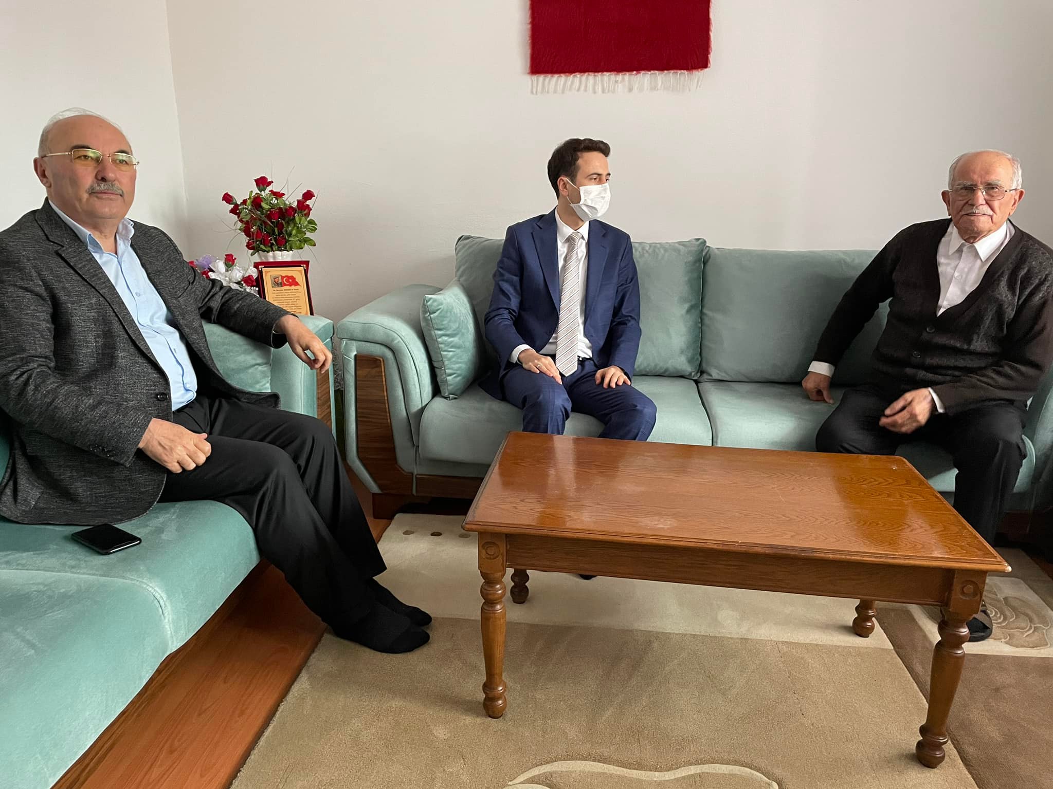 Saraykent Kaymakamı Ali Açıkgöz, Ozan Beldesi Belediye Başkanı Mustafa İleri