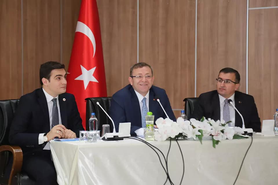 Yozgat Valisi Ziya Polat, Çekerek İlçesini ziyaret ederek, Cumhurbaşkanı Yardımcımız