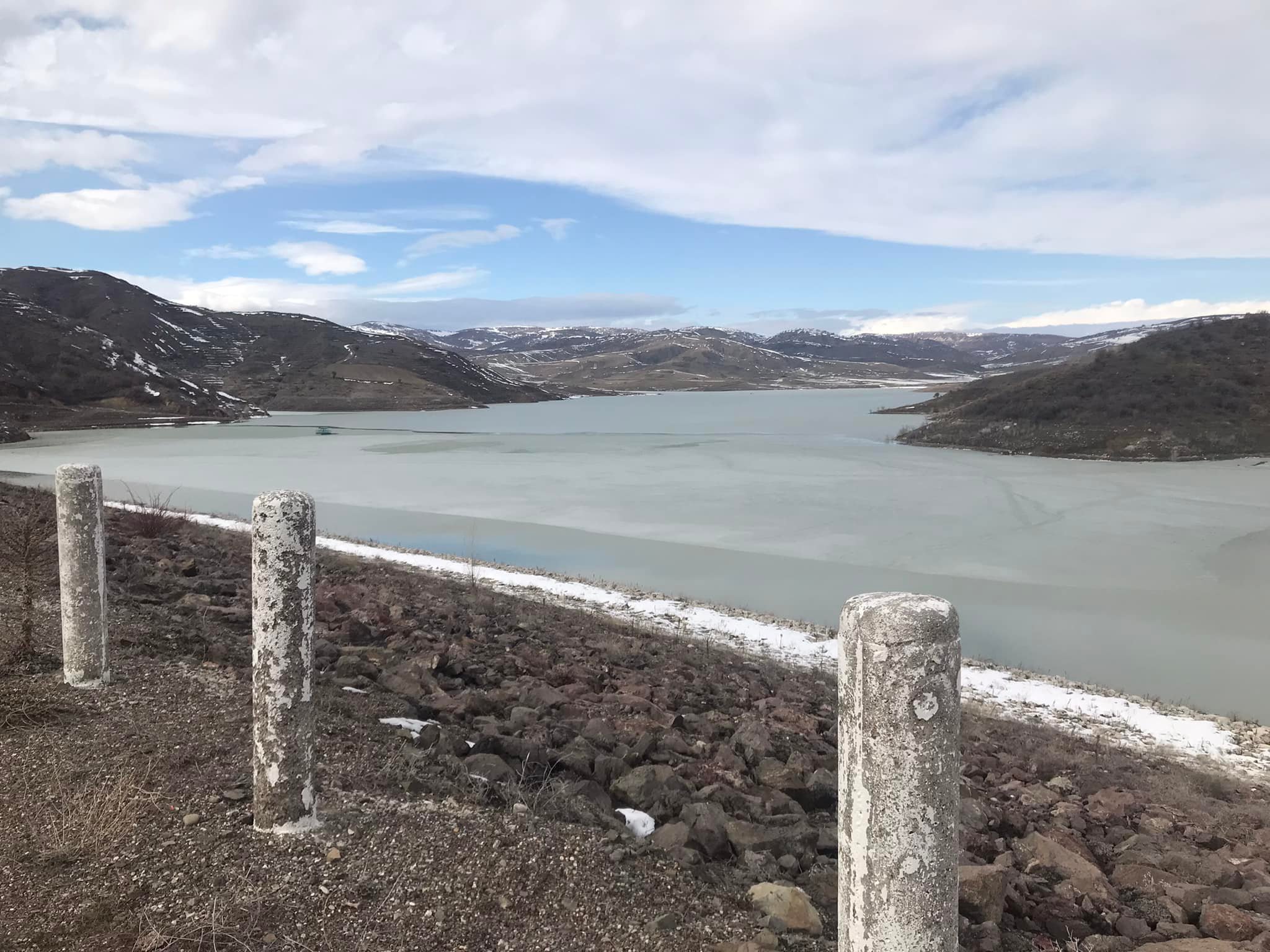 Yozgat’ta yeni yılla birlikte başlayan yağışlar su seviyesi oldukça düşen