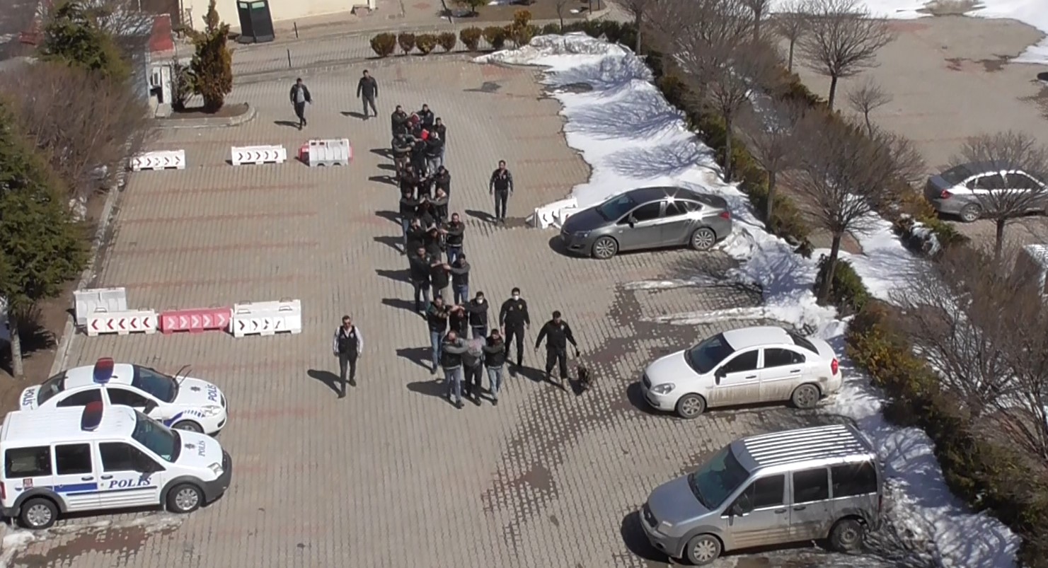 Yozgat İl Emniyet Müdürlüğü Narkotik suçlarla mücadele şube müdürlüğü ekipleri