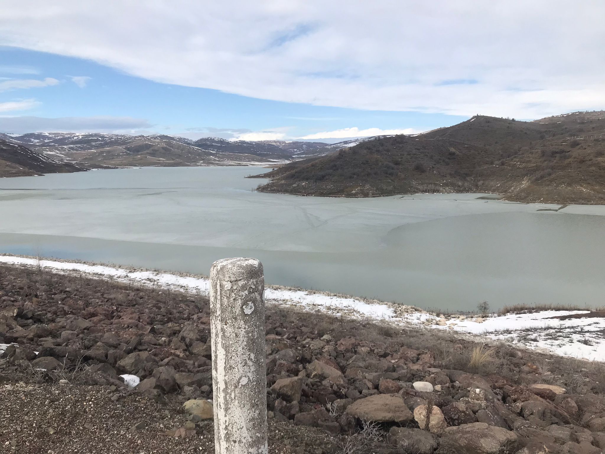 Yozgat’ta son günlerde yağan kar ve yağmurla birlikte Cemil Çiçek