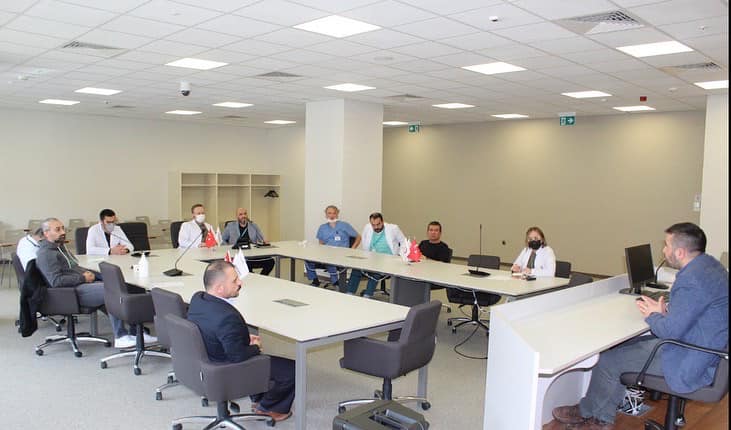 Yozgat Şehir Hastanesi Pandemi Kurul Toplantısı Başhekim Uz. Dr. Mustafa