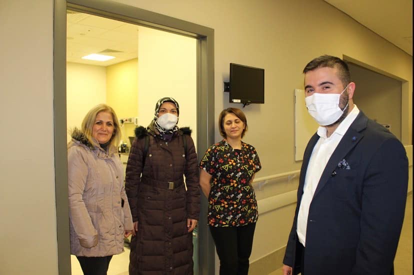 Yozgat Şehir Hastanesi Başhekimi Uz. Dr. Mustafa Kozan, yatan hasta