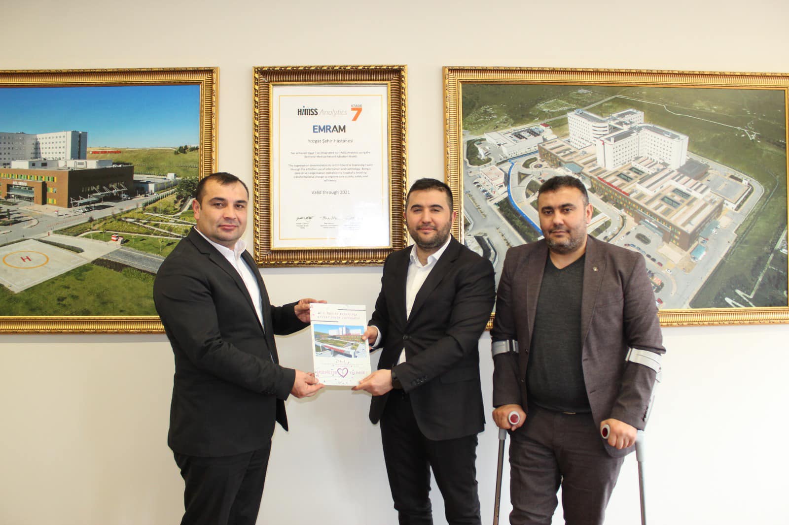 Yozgat Şehit Aileleri ve Gaziler Derneği Başkanı Gökay Açıkgöz ve