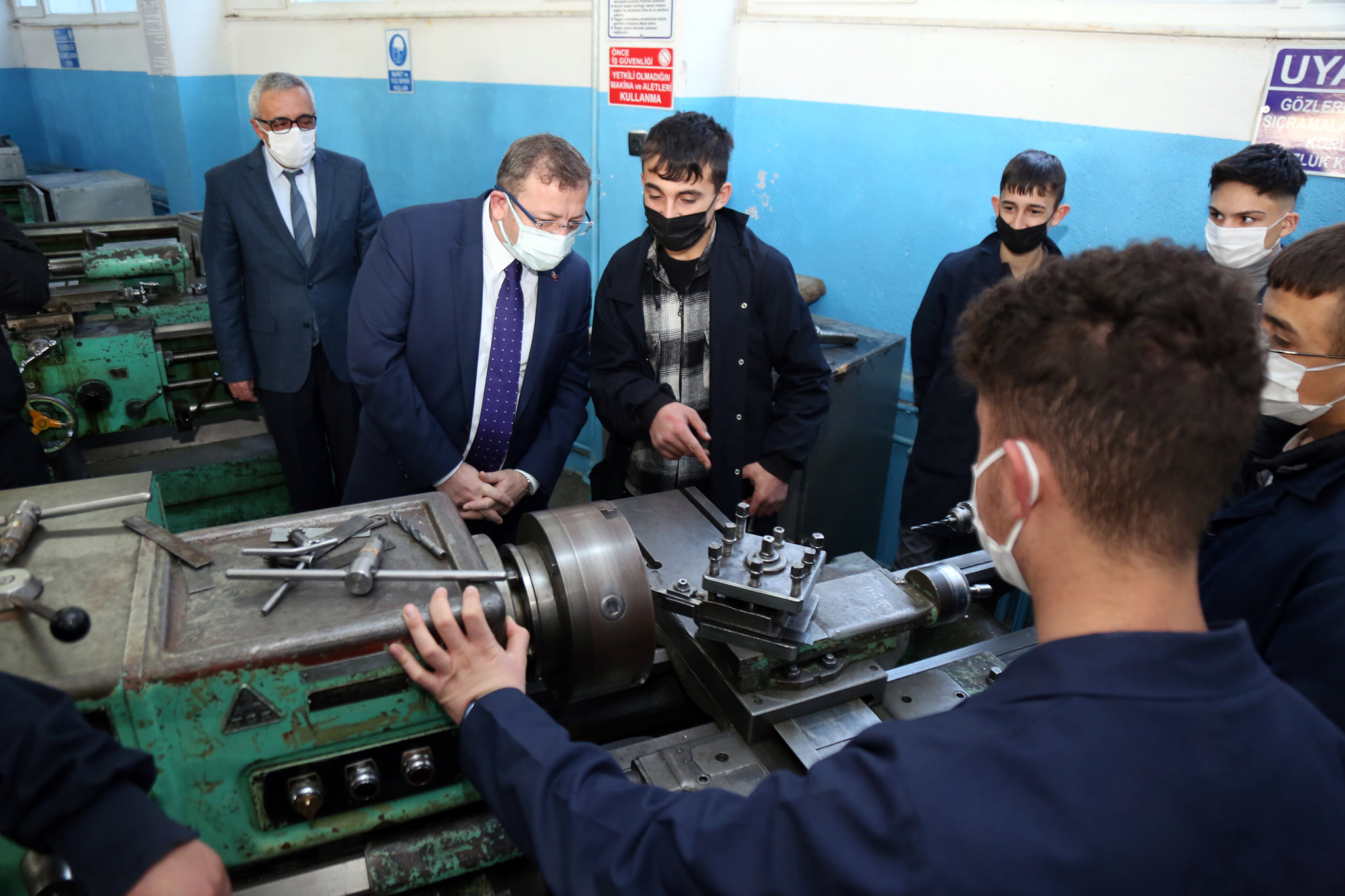 Yozgat Valisi Ziya Polat, Mimar Sinan Mesleki ve Teknik Anadolu