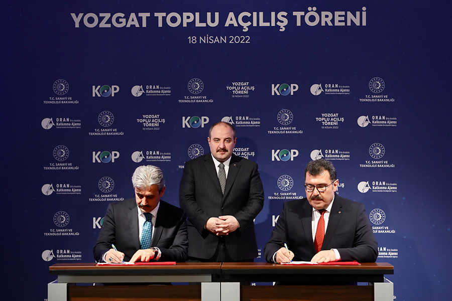 Bir dizi inceleme ve ziyaretlerde bulunmak üzere Yozgat’a gelen Sanayi