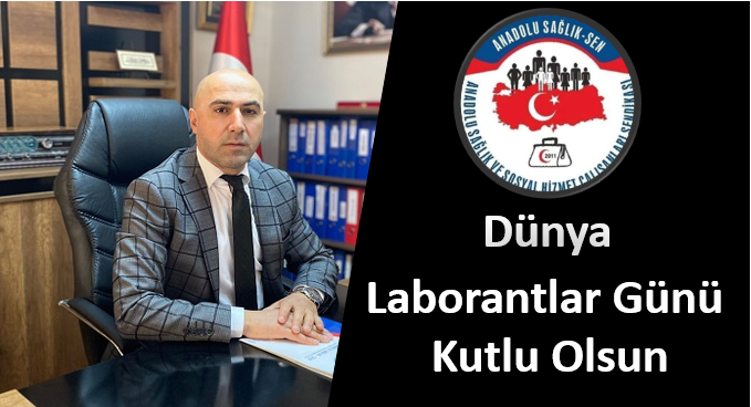 Anadolu Sağlık Sen Genel Başkanı Necip Taşkın, 28 Nisan Dünya