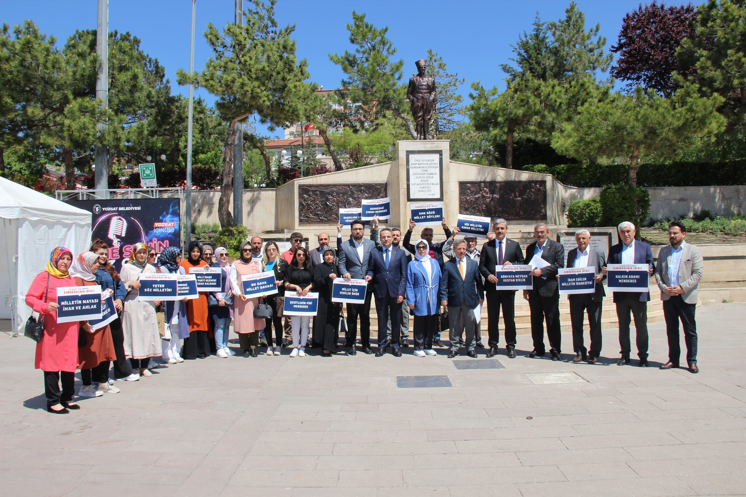 AK Parti Yozgat İl Başkanı Yusuf Başer, 27 Mayıs Demokrasi