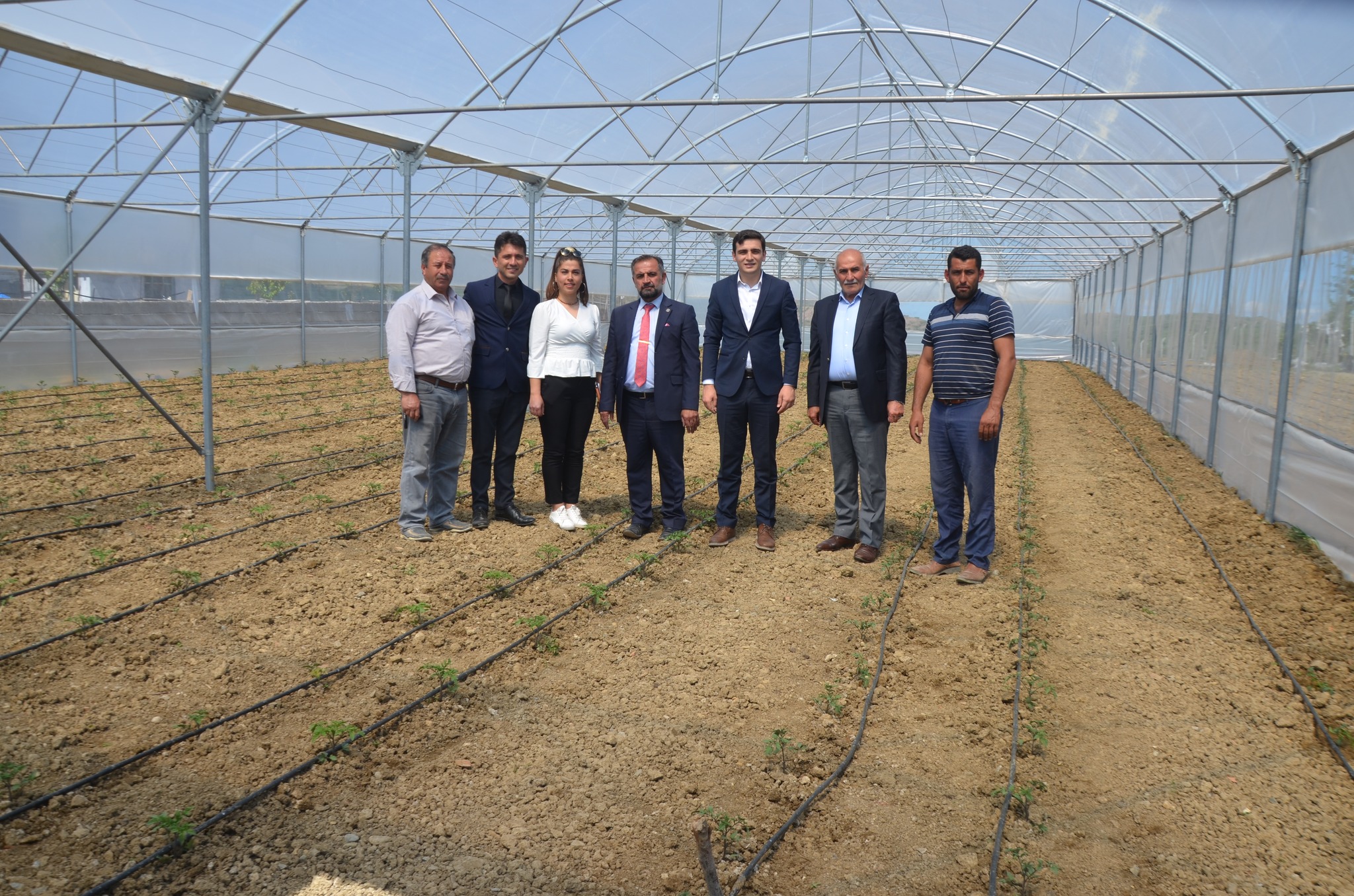 ‘KOP ile Örtü Altında Sebze Yetiştiriciliği Projesi’ kapsamında Çekerek İlçesi
