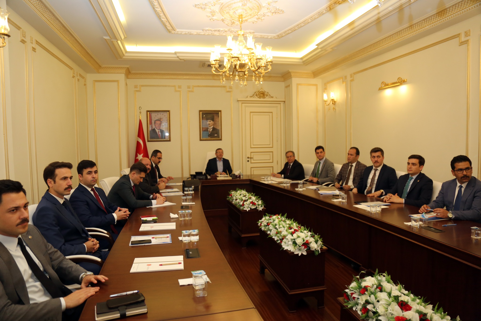 Yozgat Valisi Ziya Polat başkanlığında, 2022 yılı KÖYDES Tahsisat Komisyonu