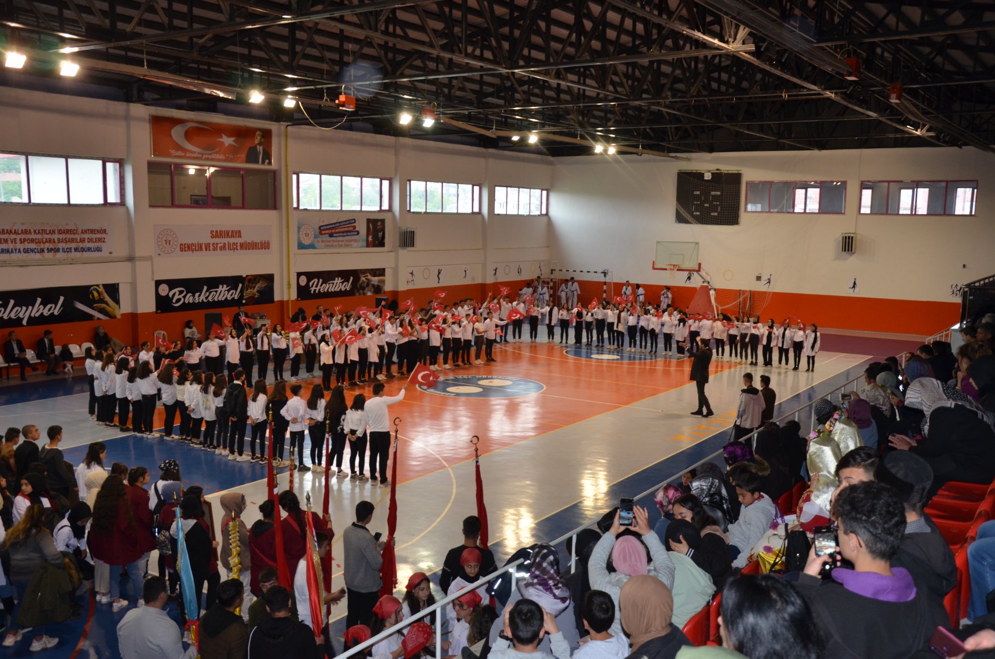 Sarıkaya İlçesinde 19 Mayıs Atatürk’ü Anma, Gençlik ve Spor Bayramı