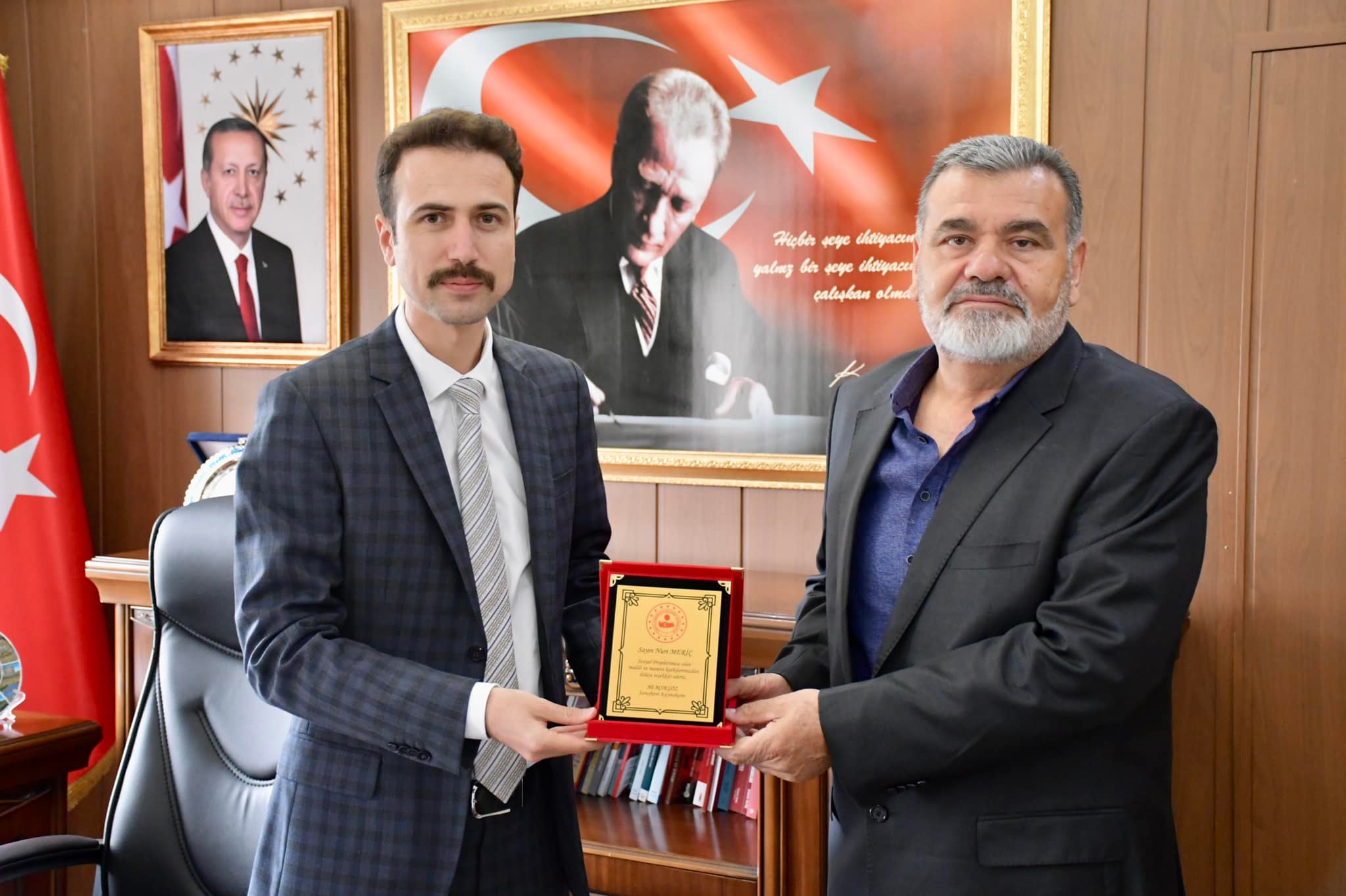 Fransa Yozgatlılar Federasyonu Genel Başkanı Nuri Meriç, Saraykent İlçesinde iyilik