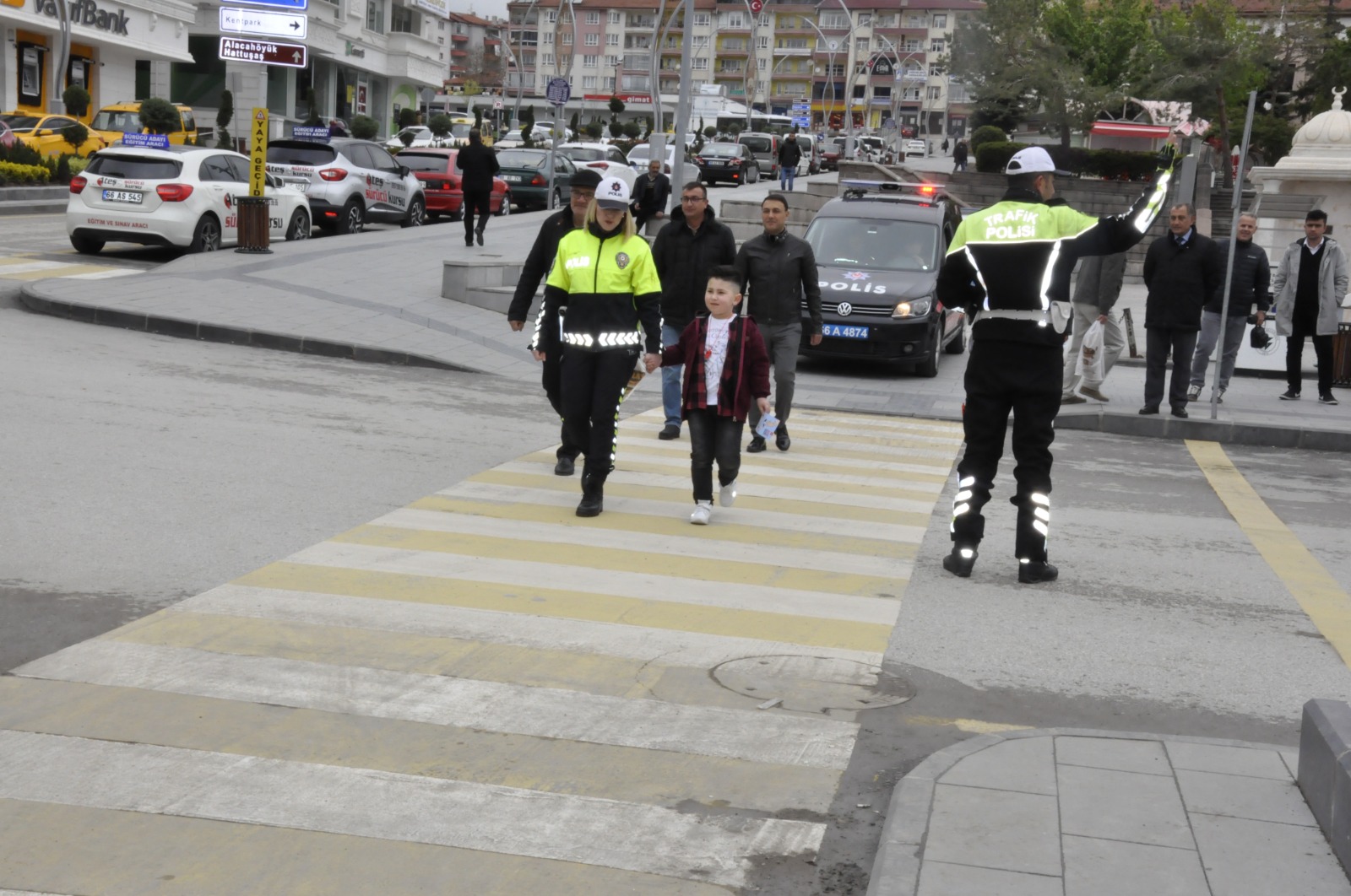 Yozgat'ta İl Emniyet Müdürlüğü Trafik Tescil ve Denetleme Şube Müdürlüğü