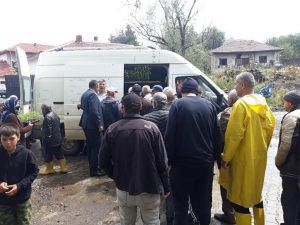 Akdağmadeni ilçesinde dolu yağışından etkilenen köylere Ziraat Odası tarafından 10