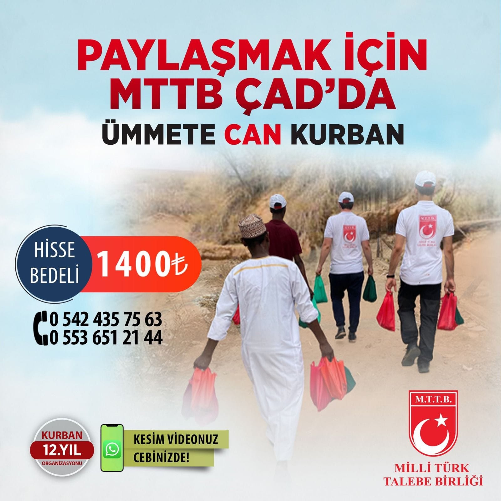 Milli Türk Talebe Birliği Yozgat İl Başkanlığı, Kurban Hisse bedelinin