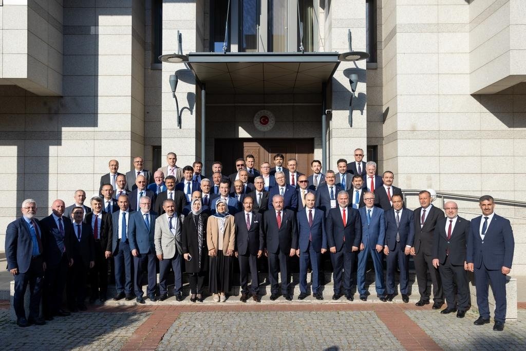 TBMM Meclis Başkanı Mustafa Şentop'un katılımıyla Azerbaycan'ın başkenti Bakü'de düzenlenen