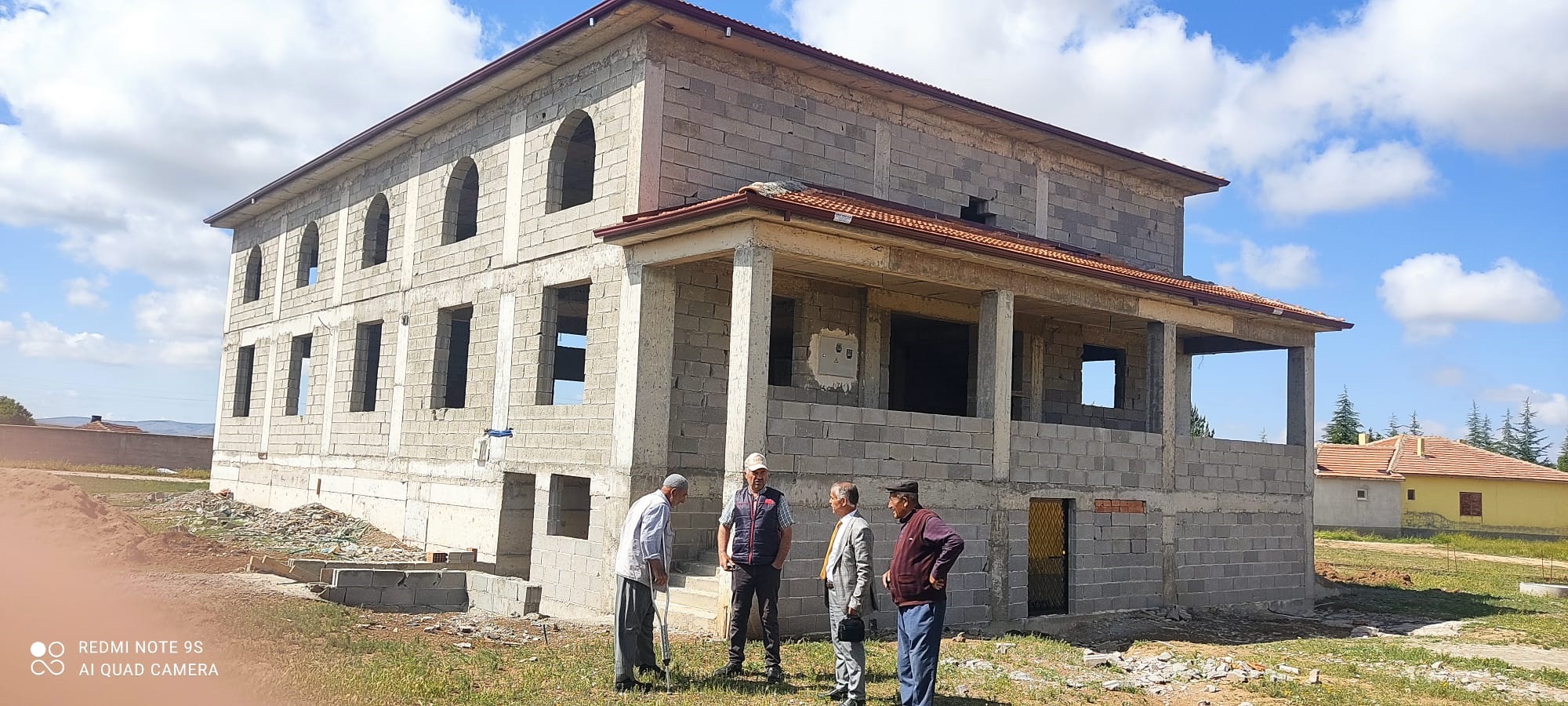 Yozgat’ın Boğazlıyan İlçesine bağlı Yenipazar Beldesi Aşağı Sarıkaya Mahallesine inşaa