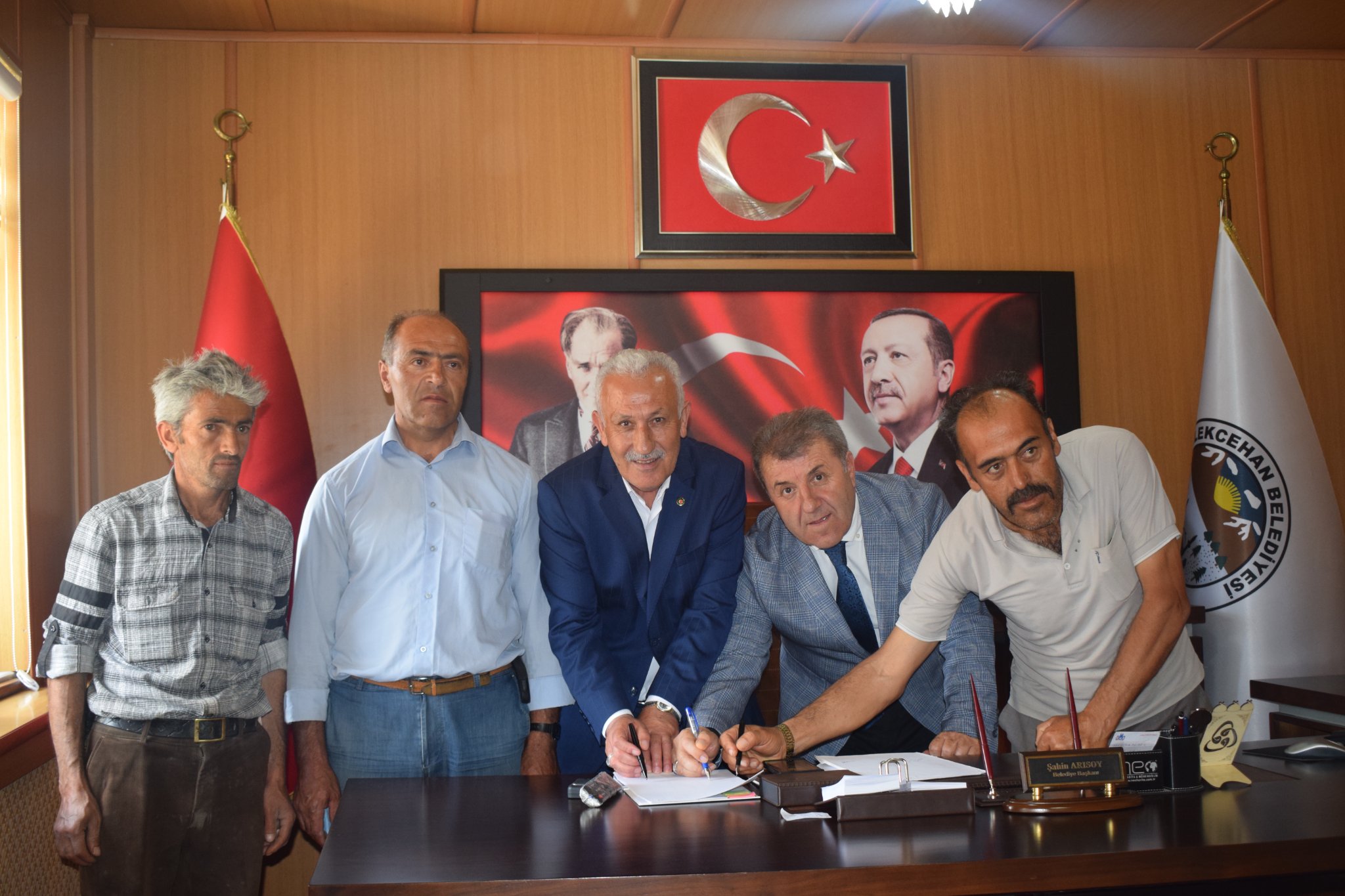 Hizmet-İş Sendikası Yozgat Şubesi ile Belekcehan Belediyesinde çalışan kadrolu işçileri