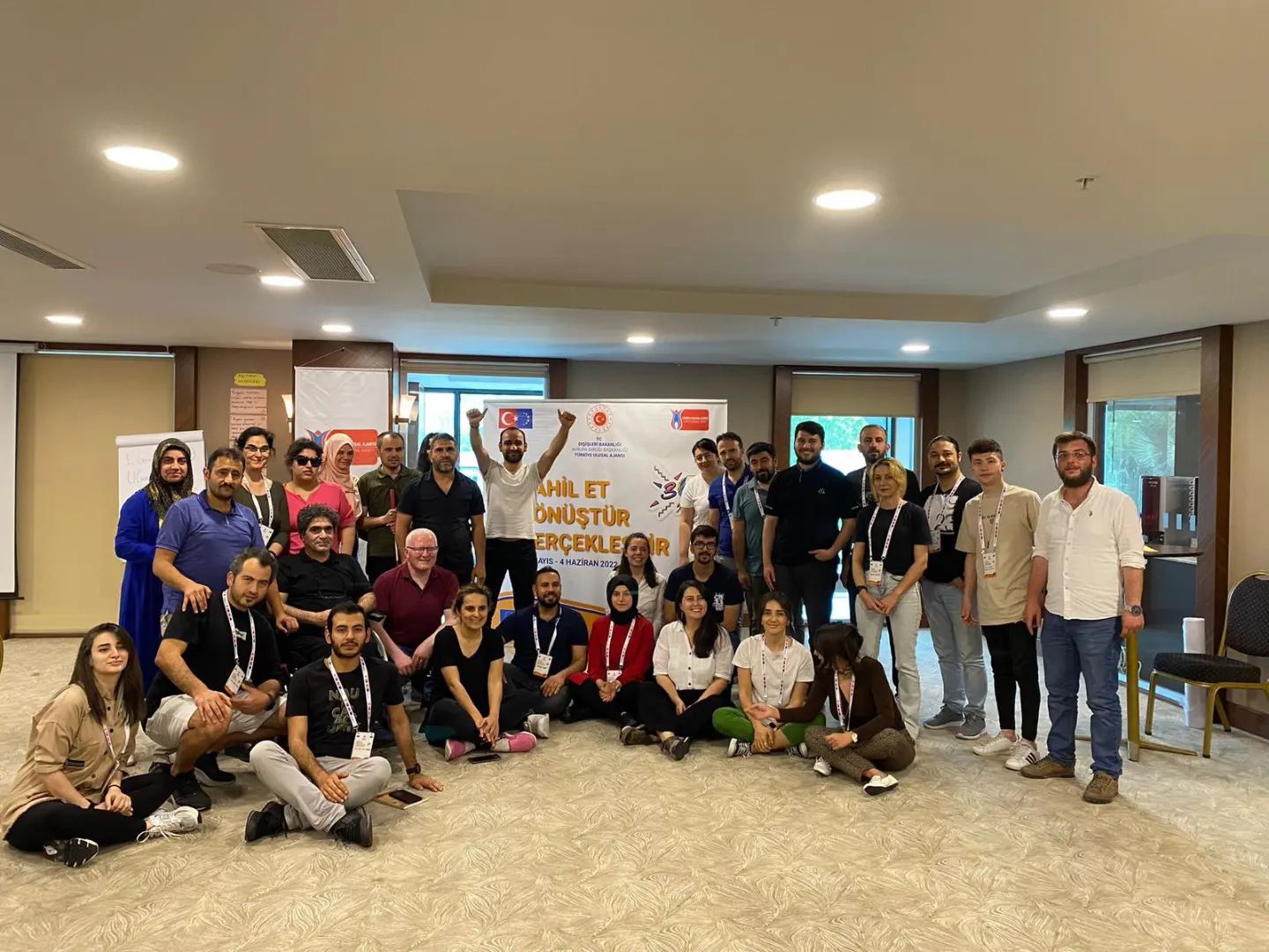 Türkiye Ulusal Ajansı tarafından düzenlenen ve engelli bireylerin Erasmus+ Gençlik