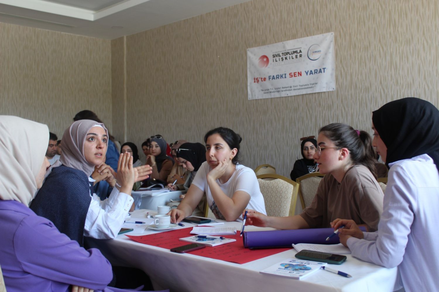 Sorgun Gençlik Derneği (SOGED) tarafından yürütülen, “İŞ'te Farkı Sen Yarat”