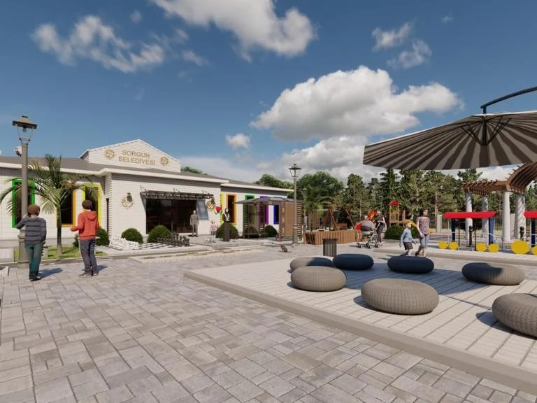 Sorgun Belediyesi tarafından çocukların sosyal gelişimine ve ilçe eğitimine katkıda