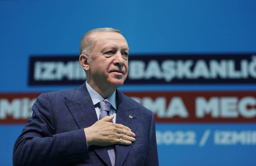 Cumhurbaşkanı ve AK Parti Genel Başkanı Recep Tayyip Erdoğan, AK