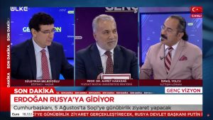 Bozok Üniversitesi Rektörü Prof. Dr. Ahmet Karadağ, Ülke TV ekranlarından