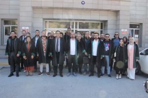 Yozgat Barosu Başkanı Avukat Muhsin Ayanoğlu, İstanbul’un Bakırköy ilçesinde Abdullah