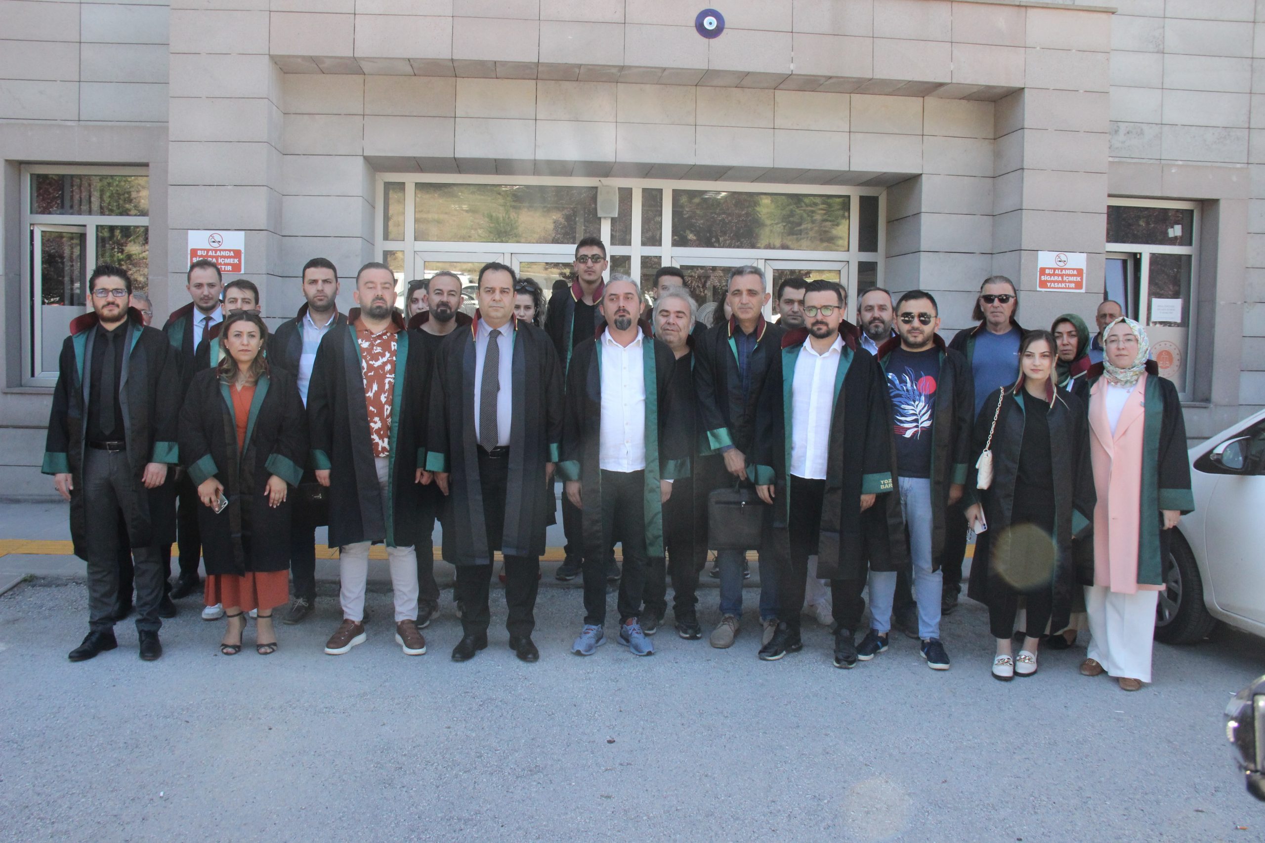 Yozgat Barosu Başkanı Avukat Muhsin Ayanoğlu, İstanbul’un Bakırköy ilçesinde Abdullah