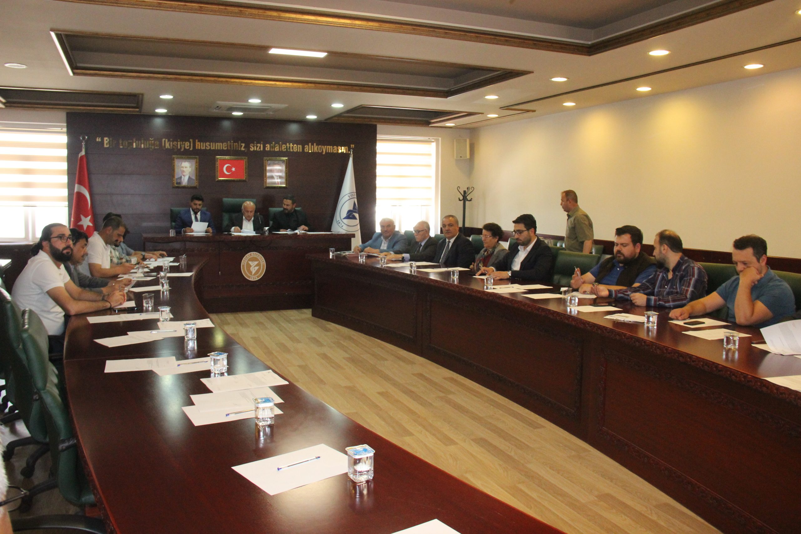 Yozgat Belediyesi Temmuz ayı Meclis Toplantısı Belediye Başkanvekili Ahmet Topuz