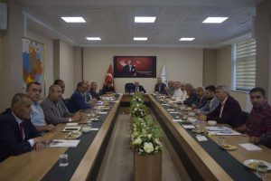 Yozgat İl Milli Eğitim Müdürü Yusuf Yazıcı, başkanlığında İlçe Milli