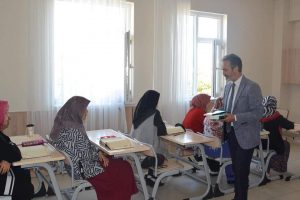 “Yaz Kur’an Kursu Ziyaretleri” kapsamında Yozgat İl Müftüsü Ali Gülden,