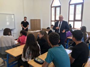 Yozgat İl Milli Eğitim Müdürü Yusuf Yazıcı, Cumhuriyet Ortaokulu Destekleme