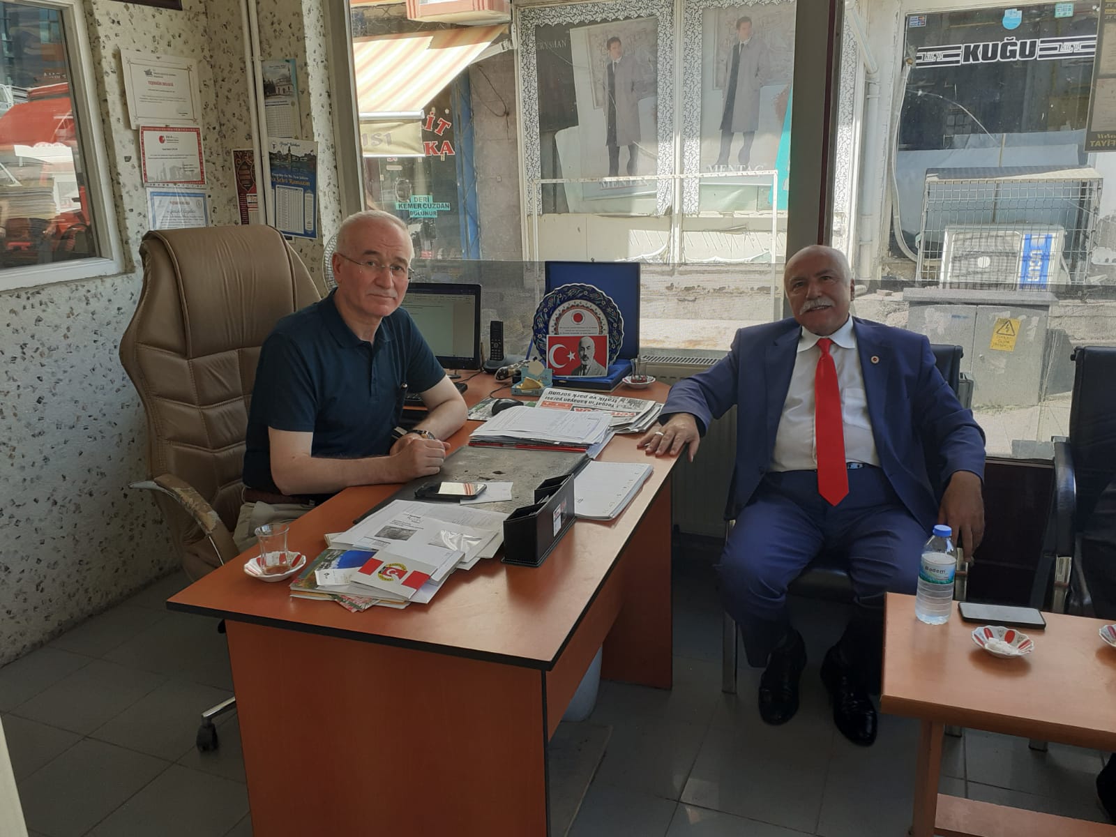 Başkan Arslan Gazetemizi Ziyaret Etti